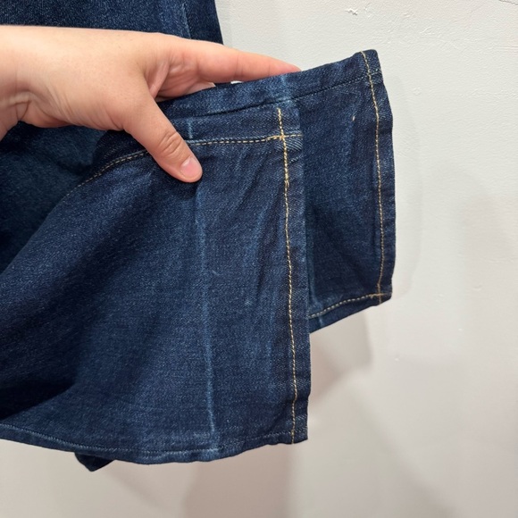 Old Navy Maternity Full Panel OG Loose Jeans in Sheldon Wash Size 12 - Picture 3 of 7